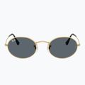Okulary przeciwsłoneczne Ray-Ban Oval arista gold/blue 2