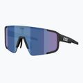 Okulary przeciwsłoneczne Bliz P003 Small matte black/grey blue mirror