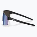 Okulary przeciwsłoneczne Bliz P004 Small matte black/grey blue mirror 9