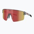 Okulary przeciwsłoneczne Bliz P004 transparent dark grey/brown red multi