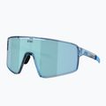 Okulary przeciwsłoneczne Bliz P001 transparent blue/smoke ice blue multi
