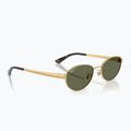 Okulary przeciwsłoneczne Ray-Ban RB3774D arista gold/dark green polarized
