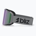 Gogle narciarskie Bliz G004 matte grey/brown/purple multi 4