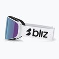 Gogle narciarskie Bliz Flow matte white/brown/blue multi 4