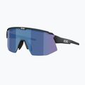 Okulary przeciwsłoneczne Bliz Breeze Small matte black/smoke blue multi/pink