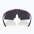 Okulary przeciwsłoneczne Bliz P006 transparent purple/smoke purple mirror 4
