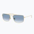 Okulary przeciwsłoneczne Ray-Ban Explorer III arista gold/blue 4