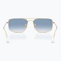 Okulary przeciwsłoneczne Ray-Ban Explorer III arista gold/blue 5