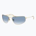 Okulary przeciwsłoneczne Ray-Ban RB3780 arista gold/transparent blue gradient 3