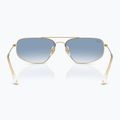 Okulary przeciwsłoneczne Ray-Ban RB3780 arista gold/transparent blue gradient 5