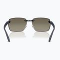 Okulary przeciwsłoneczne Ray-Ban RB4470 Polarized+ Lenses sand dark blue/grey gradient chromance 5
