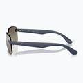 Okulary przeciwsłoneczne Ray-Ban RB4470 Polarized+ Lenses sand dark blue/grey gradient chromance 6