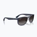 Okulary przeciwsłoneczne Ray-Ban RB4468 Liteforce matt sand dark blue/grey gradient
