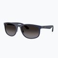 Okulary przeciwsłoneczne Ray-Ban RB4468 Liteforce matt sand dark blue/grey gradient 4