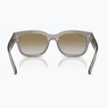 Okulary przeciwsłoneczne Ray-Ban RB2228M Scuderia transparent grey/brown mirror gold 5