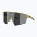 Okulary przeciwsłoneczne Bliz P004 matte amber green/smoke silver mirror