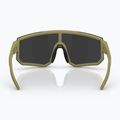 Okulary przeciwsłoneczne Bliz P005 matte amber green/smoke silver mirror 4