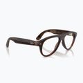 Okulary z kamerą Ray-Ban Meta Aviator transp. umber/trs jade 4
