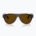Okulary z kamerą Ray-Ban Meta Aviator transp. umber/trs jade 7