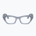 Okulary z kamerą Ray-Ban Meta Zena milky grey lilac/trs copper 2