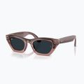 Okulary z kamerą Ray-Ban Meta Zena milky pink blush/trs grey 7