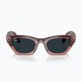 Okulary z kamerą Ray-Ban Meta Zena milky pink blush/trs grey 9