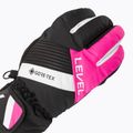 Rękawice narciarskie dziecięce Level Neo JR Gore-Tex fucsia 4