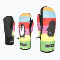 Rękawice narciarskie dziecięce Level Vertigo Mitt Teen pk rainbow 7
