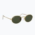 Okulary przeciwsłoneczne Ray-Ban Oval arista gold/green g-15