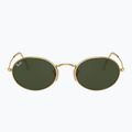 Okulary przeciwsłoneczne Ray-Ban Oval arista gold/green g-15 2