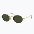 Okulary przeciwsłoneczne Ray-Ban Oval arista gold/green g-15 4