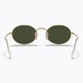 Okulary przeciwsłoneczne Ray-Ban Oval arista gold/green g-15 5