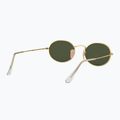 Okulary przeciwsłoneczne Ray-Ban Oval arista gold/green g-15 6