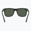 Okulary przeciwsłoneczne dziecięce Ray-Ban Justin black/dark green 6