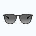 Okulary przeciwsłoneczne Ray-Ban Erika matt black/grey 2