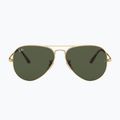 Okulary przeciwsłoneczne Ray-Ban Aviator Metal II gold arista/green g-15 2