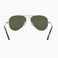 Okulary przeciwsłoneczne Ray-Ban Aviator Metal II gold arista/green g-15 5