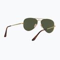 Okulary przeciwsłoneczne Ray-Ban Aviator Metal II gold arista/green g-15 6