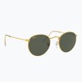 Okulary przeciwsłoneczne Ray-Ban Round Metal gold/green g-15