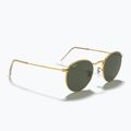 Okulary przeciwsłoneczne Ray-Ban Round Metal gold/green g-15 4