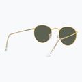 Okulary przeciwsłoneczne Ray-Ban Round Metal gold/green g-15 6