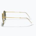 Okulary przeciwsłoneczne Ray-Ban Round Metal gold/green g-15 7
