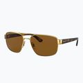 Okulary przeciwsłoneczne Ray-Ban RB3663 arista gold/brown 4