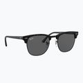 Okulary przeciwsłoneczne Ray-Ban Clubmaster Marble black/dark grey