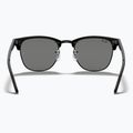 Okulary przeciwsłoneczne Ray-Ban Clubmaster Marble black/dark grey 5