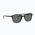 Okulary przeciwsłoneczne Ray-Ban Leonard black/green g-15 polarized