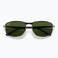 Okulary przeciwsłoneczne Ray-Ban Rb3671 Polarized+ Lenses black silver/dark green polarized+ 3