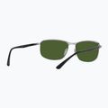 Okulary przeciwsłoneczne Ray-Ban Rb3671 Polarized+ Lenses black silver/dark green polarized+ 6