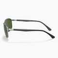 Okulary przeciwsłoneczne Ray-Ban Rb3671 Polarized+ Lenses black silver/dark green polarized+ 7