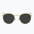 Okulary przeciwsłoneczne Ray-Ban Round Metal gold/black polarized 2